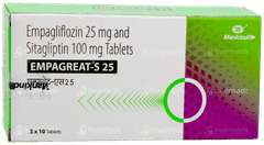 Empagreat S 25 Tablet 10 Empagreat S 25 Tablet 10